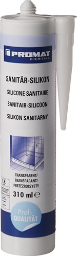Sanitär-Silikon transp.310 ml Kartusche PROMAT chemicals