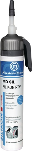 Silikondichtmasse MD rot 200 ml Automatik-Kartusche MARSTON
