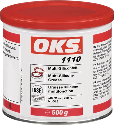 Multi-Silikonfett OKS 1110 NSF H1 transp.500g Dose OKS
