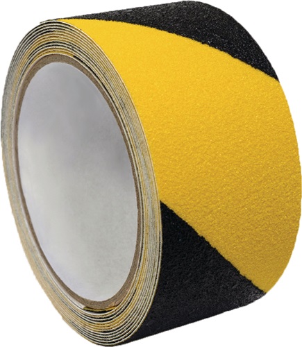 Antirutschklebeband F5750 schwarz/gelb L.18 m,B.50mm IKS