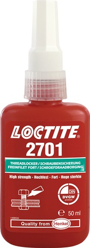 Schraubensicherung 2701 50 ml hf.nv.grün Flasche LOCTITE