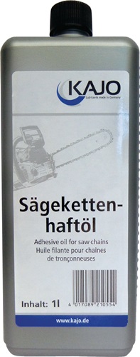 Sägekettenhaftöl 100-130 mm2/s (bei 40GradC) 1l Flasche KAJO