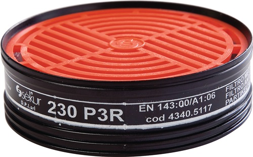 Partikelfilter 230 EN 143 P3R D f.Polimask 230/GAMMA/Silikone 2 St./Btl.EKASTU