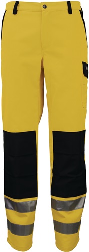 Warnschutzbundhose Gr.46 gelb/schwarz PREVENT