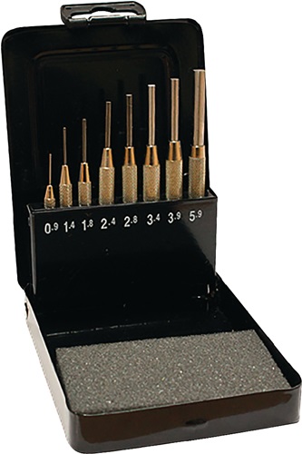 Splintentreibersatz 8tlg.0,9-5,9 Metallkassette Promat