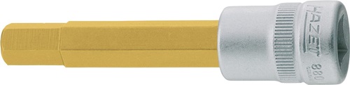 Steckschlüsseleinsatz 8801 3/8 Zoll 6-kant SW 10mm L.85mm HAZET