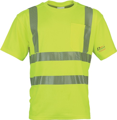 Warnschutz-T-Shirt Prevent® Trendline Gr.XXL neongelb PREVENT TRENDLINE