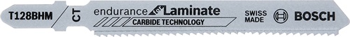 Stichsägeblatt T 128 BHM Gesamt-L.92mm Zahnt.1,8mm Carbide 3 St./Karte BOSCH