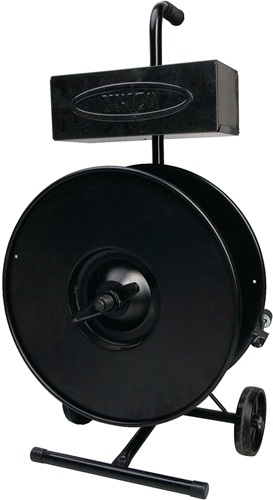 Bandabroller PES-Umreifungsband fahrbar f.Kern-D.76mm
